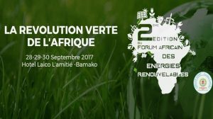 Forum africain energies renouvelables AFER