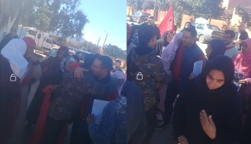 الصراع النقابي يلوح في سماء إقليم خنيفرة 1 IMG 20180312 WA0219