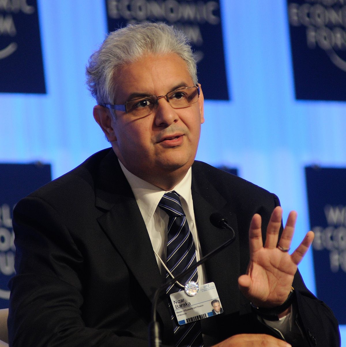 1200px Nizar Baraka World Economic Forum on the Middle East North Africa and Eurasia 2012