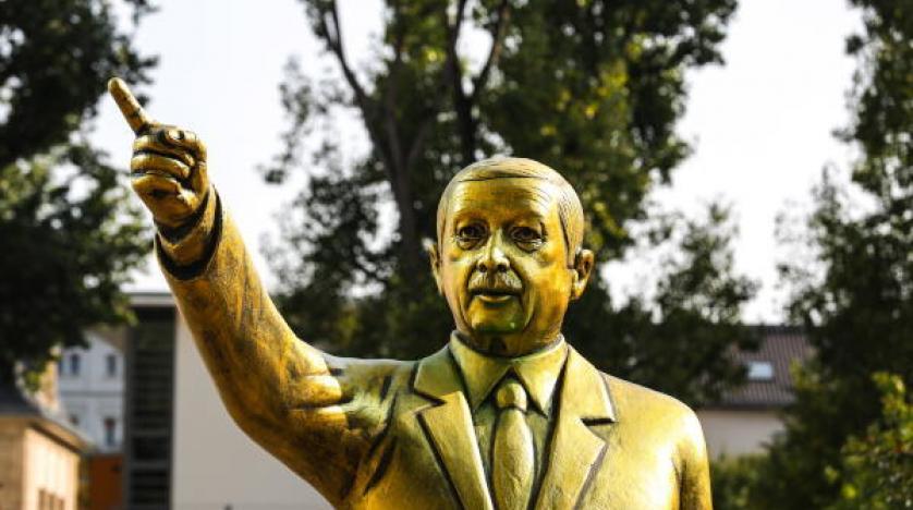 Erdogan statue