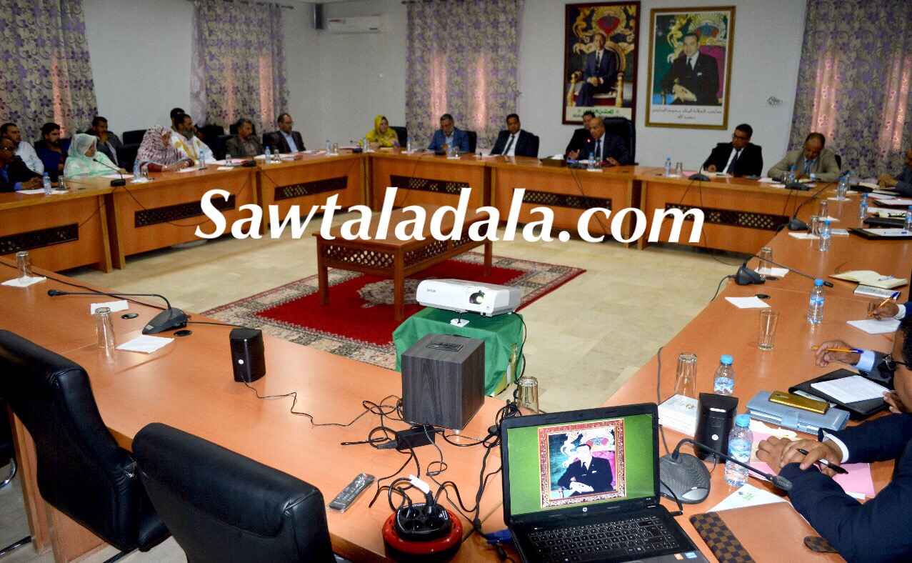 السمارة: اجتماع اللجنة الاقليمية للتنمية البشرية 1 IMG 20181011 WA0045