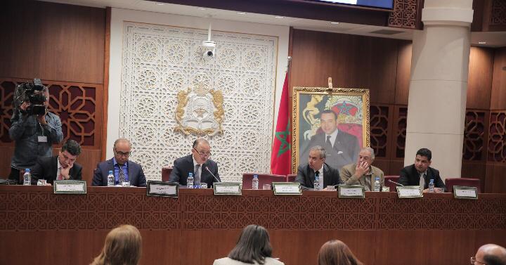 الرباط : يوم دراسي حول : "مشروع قانون المالية لسنة 2019 : سؤال الانتظارات الاجتماعية ". 1 IMG 20181024 WA0003