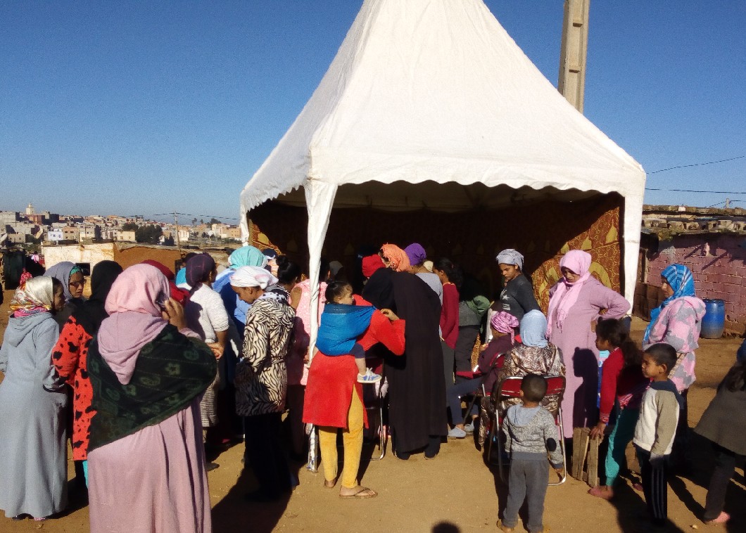 تيفلت :نصب خيمة تقنية ب"دوار دراعو" لهذا الغرض 1 IMG 20190104 020940