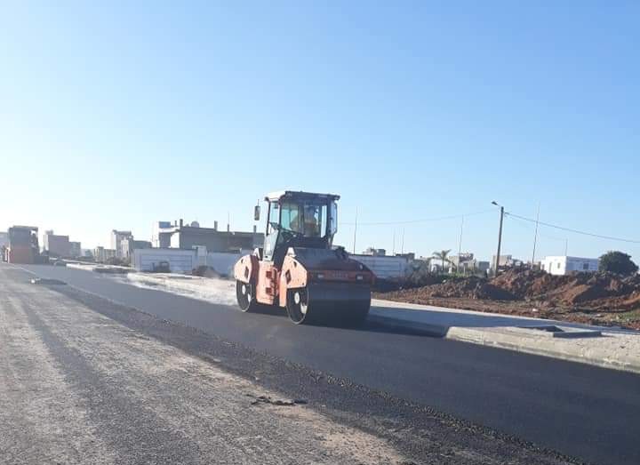 تيفلت : إتمام أشغال الطريق الرابطة بين الطريق السيار وغرب المدينة 1 IMG 20190104 025446