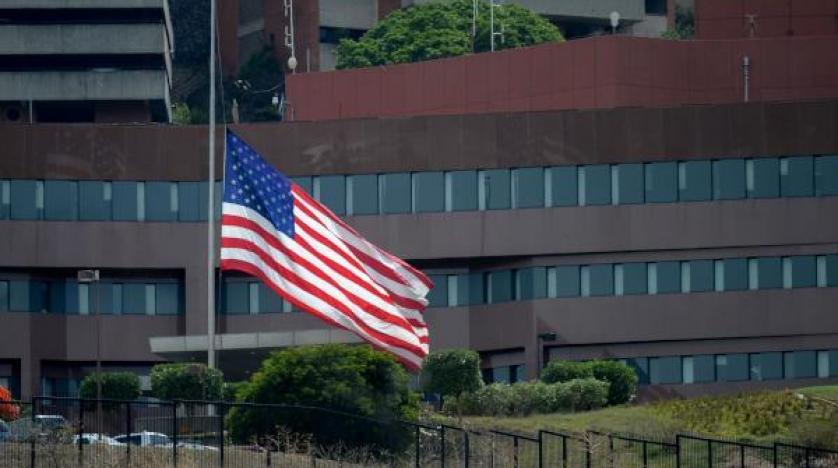 US Embassy in Caracas. afp