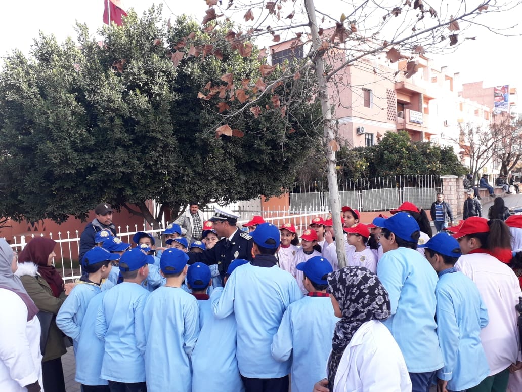 إحتفالات أسرة الأمن الوطني ببني ملال باليوم الوطني للسلامة الطرقية 1 IMG 20190219 WA0118