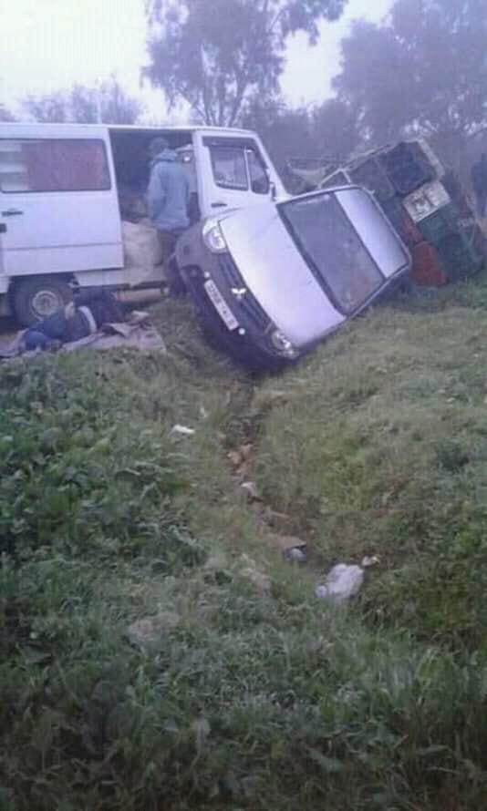 حادثة سير مروعة بسوق الثلاتاء الغرب نواحي القنيطرة 1 IMG 20190220 WA0031