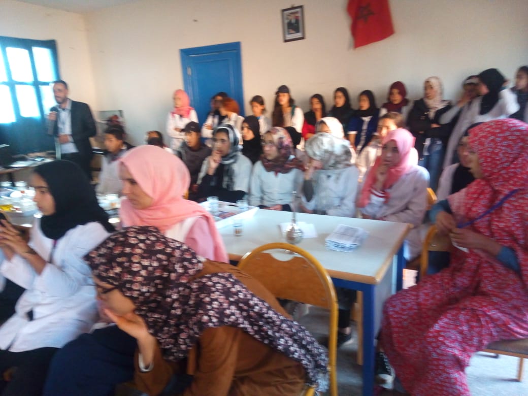 إفتتاح فعاليات المعرض التراثي المحلي بإعدادية عمر بن جلون شمال إقليم الصويرة. 1 IMG 20190221 WA0109