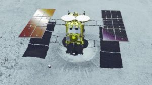 JAXAs Hayabusa2 space probe lands on asteriod epa