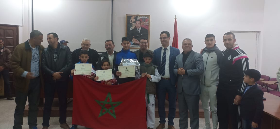 الجماعة الترابية لمرتيل تستقبل أبطال البطولة الدولية المقامة باسبانيا . 1 IMG 20190301 WA0140