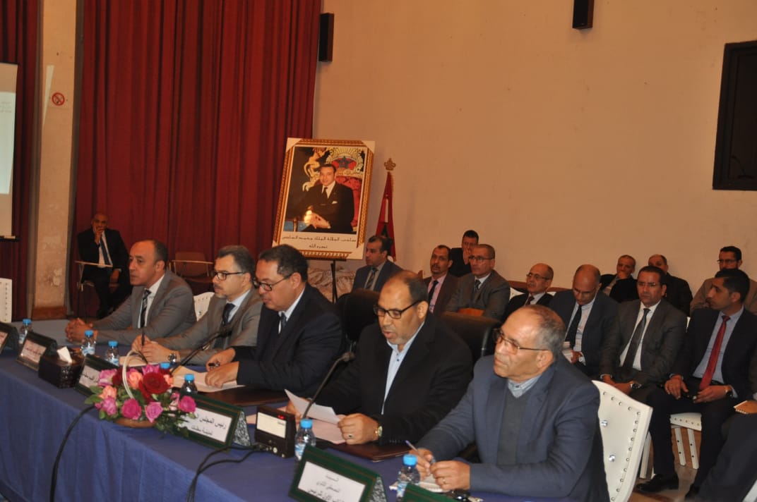 سطات..العامل أبو زيد يشدد على الحزم والمسؤولية في إنجاز وتتبع المشاريع 1 IMG 20190305 WA0006