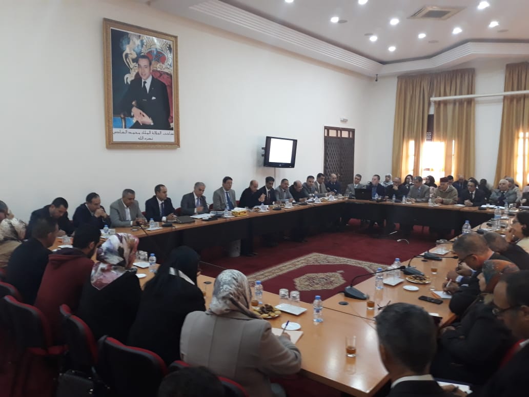 إجتماع اللجنة الإقليمية للتنمية البشرية بخريبكة لاقتراح القانون الداخلي وتشكيل اللجان التقنية 1 IMG 20190306 WA0087