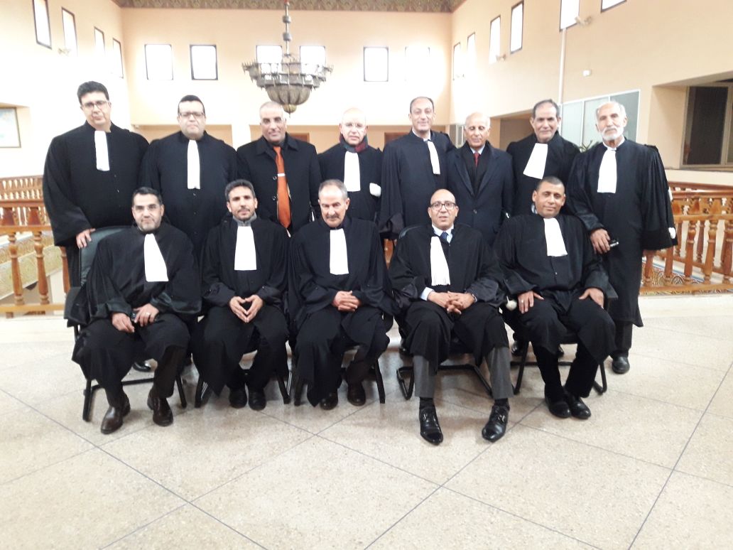 أسرة هيئة المحامين ببني ملال تتضامن مع الأساتذة المتعاقدين وتصدر بيان استنكاري 1 IMG 20190324 WA0109