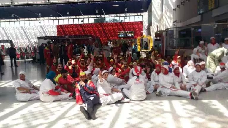 أزيد من 500 عاملة و عامل للنظافة بمطار محمد الخامس ينتظرون صرف أجورهم 1 IMG 20190417 WA0013