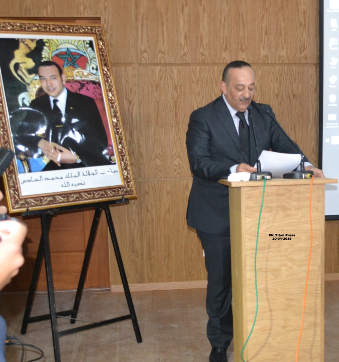 وزير الثقافة والاتصال الدكتور محمد الاعرج يشرف على افتتاح موقع ليكسوس الاثري بالعرائش. 1 IMG 20190425 WA0015