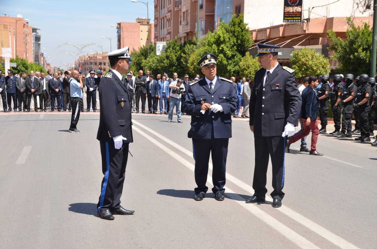 أسرة أمن بني ملال تخلد الذكرى 63 لتأسيس الأمن الوطني ووالي الأمن يستعرض الحصيلة 1 IMG 20190517 WA0088