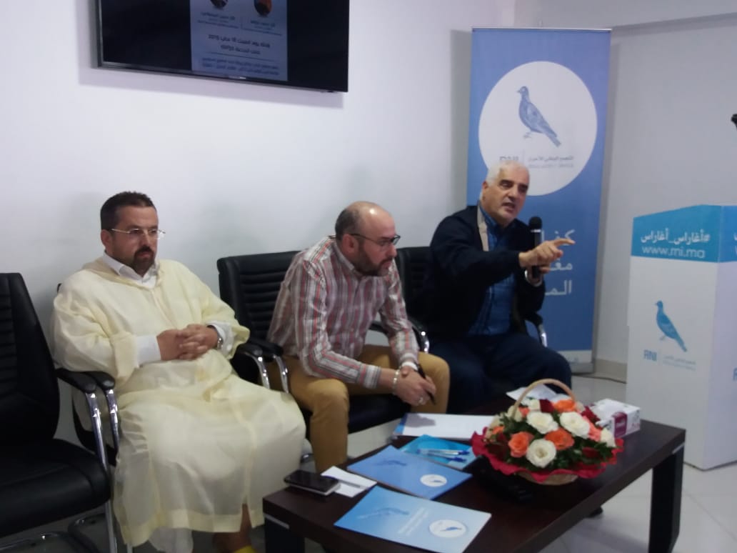 المستشاران حسن السملالي وحميد بليطو يلامسان واقع وافاق التدبير الجماعي لطنجة 1 IMG 20190519 WA0021