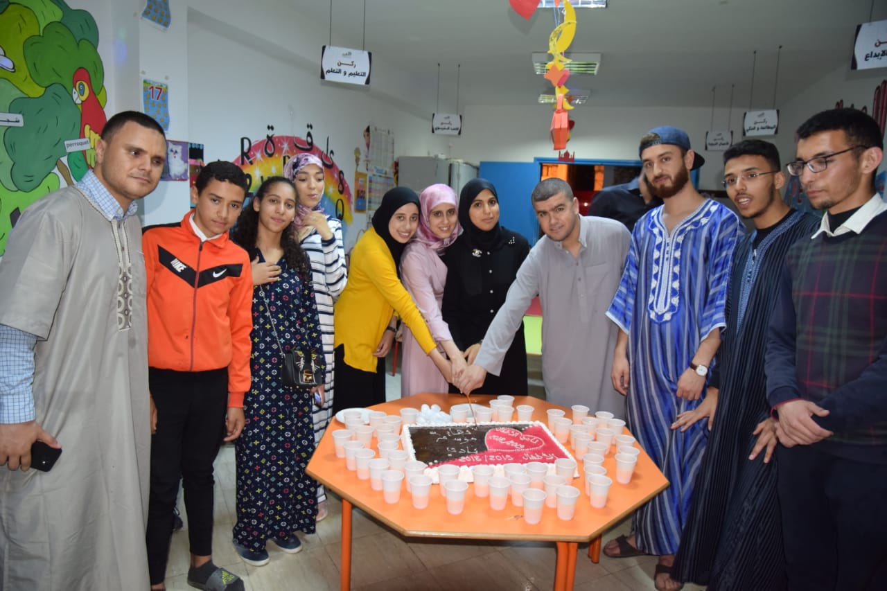 نادي الطفل لجمعية الحياة يختتم موسمه التربوي بحفل إفطار جماعي . 1 IMG 20190531 WA0057