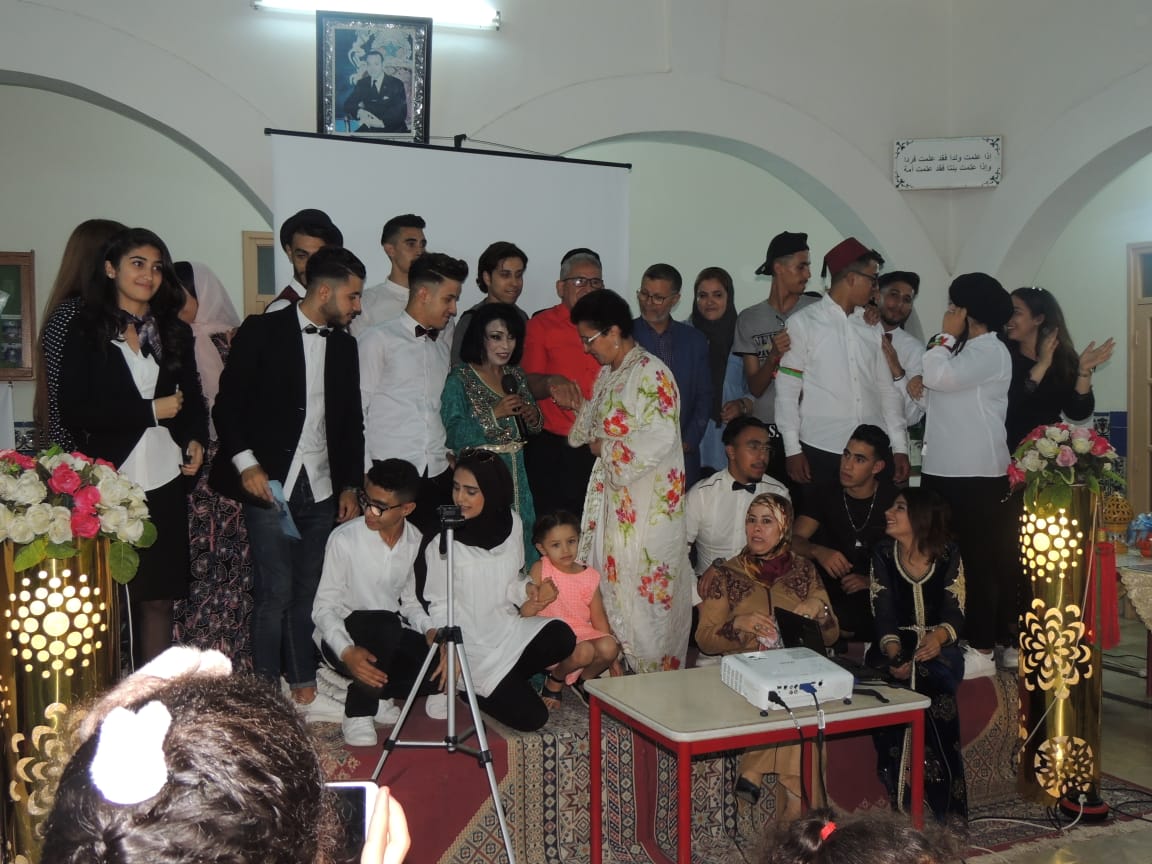 حضور فني وازن في حفل إفتتاح جمعية سفراء الفن للثقافة و التنمية البشرية بالقصر الكبير 1 IMG 20190712 WA0143