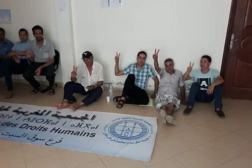 السلطات المحلية بسوق السبت ترفض تسلم الملف القانوني للفرع المحلي للجمعيةالمغربية لحقوق الإنسان . 1 IMG 20190723 WA0038