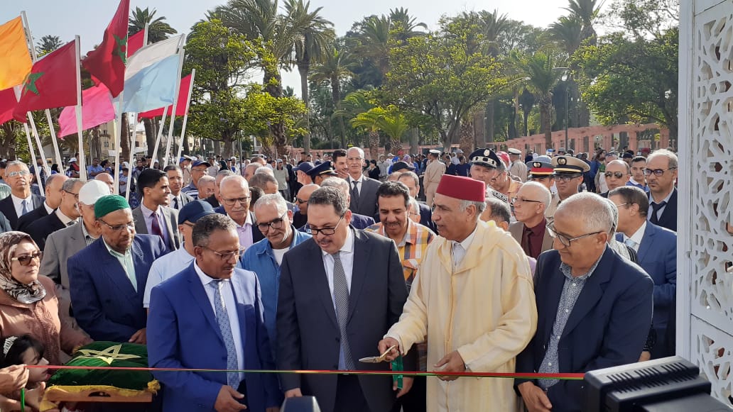 سطات.. العامل ابو زيد يشرف على افتتاح المعرض الجهوي للصناعة التقليدية. 1 IMG 20190724 WA0018