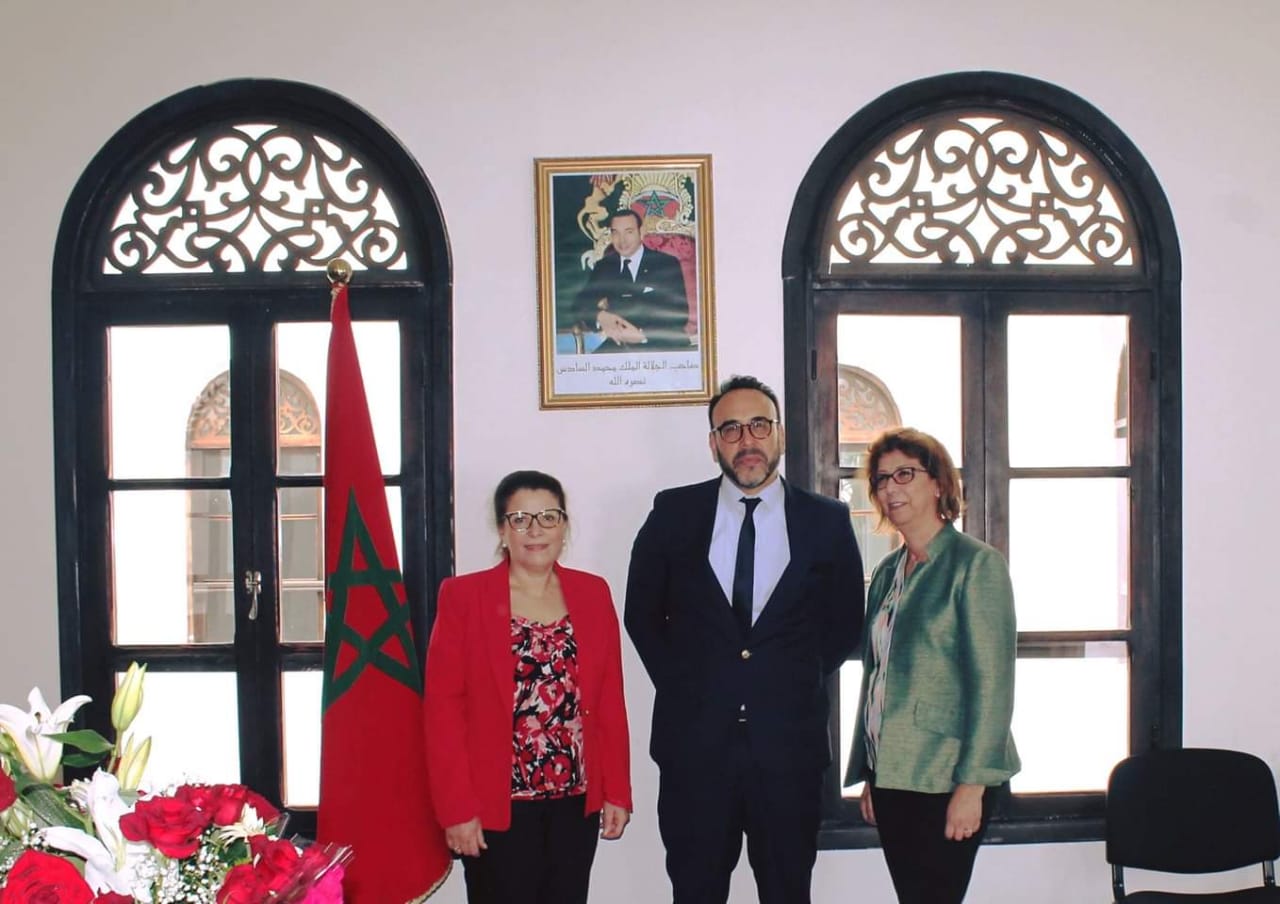 الأستاذة سعدية وضاح تتسلم مهامها الجديدة كرئيسة اللجنة الجهوية لحقوق الإنسان بالبيضاء سطات 1 IMG 20190726 WA0097