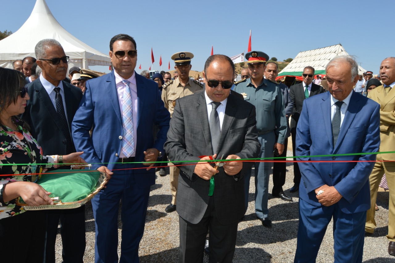 عامل إقليم الخميسات يدشن طريق غير مصنفة ضواحي الخميسات 1 IMG 20190729 WA0070