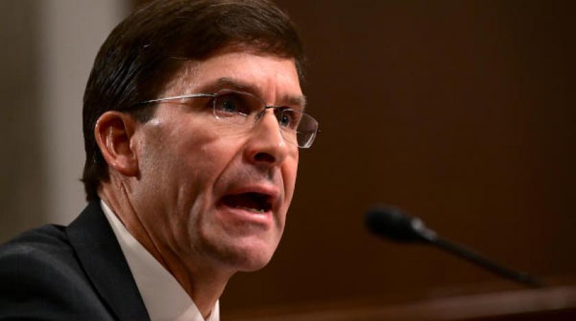 Defense Secretary Mark Esper reuters