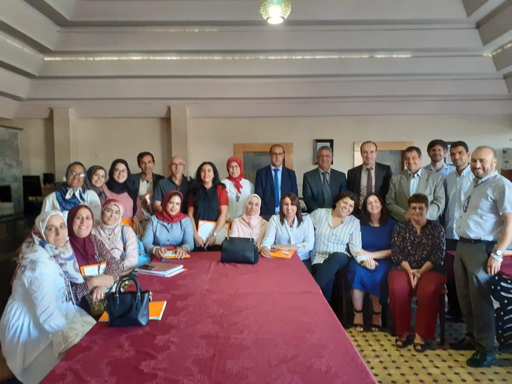 تازة : ورشة عمل تحت شعار تحليل وتقوية النظم التشاركية من تنظيم المركز الدولي للبحث في قضايا النساء بواشنطن 1 IMG 20190911 WA0083