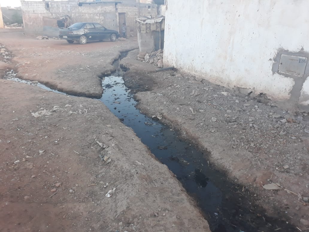 قنوات الصرف الصحي!! مطلب سكان حي اولاد حجاج باولادافرج اقليم الجديدة 1 IMG 20190924 WA0163