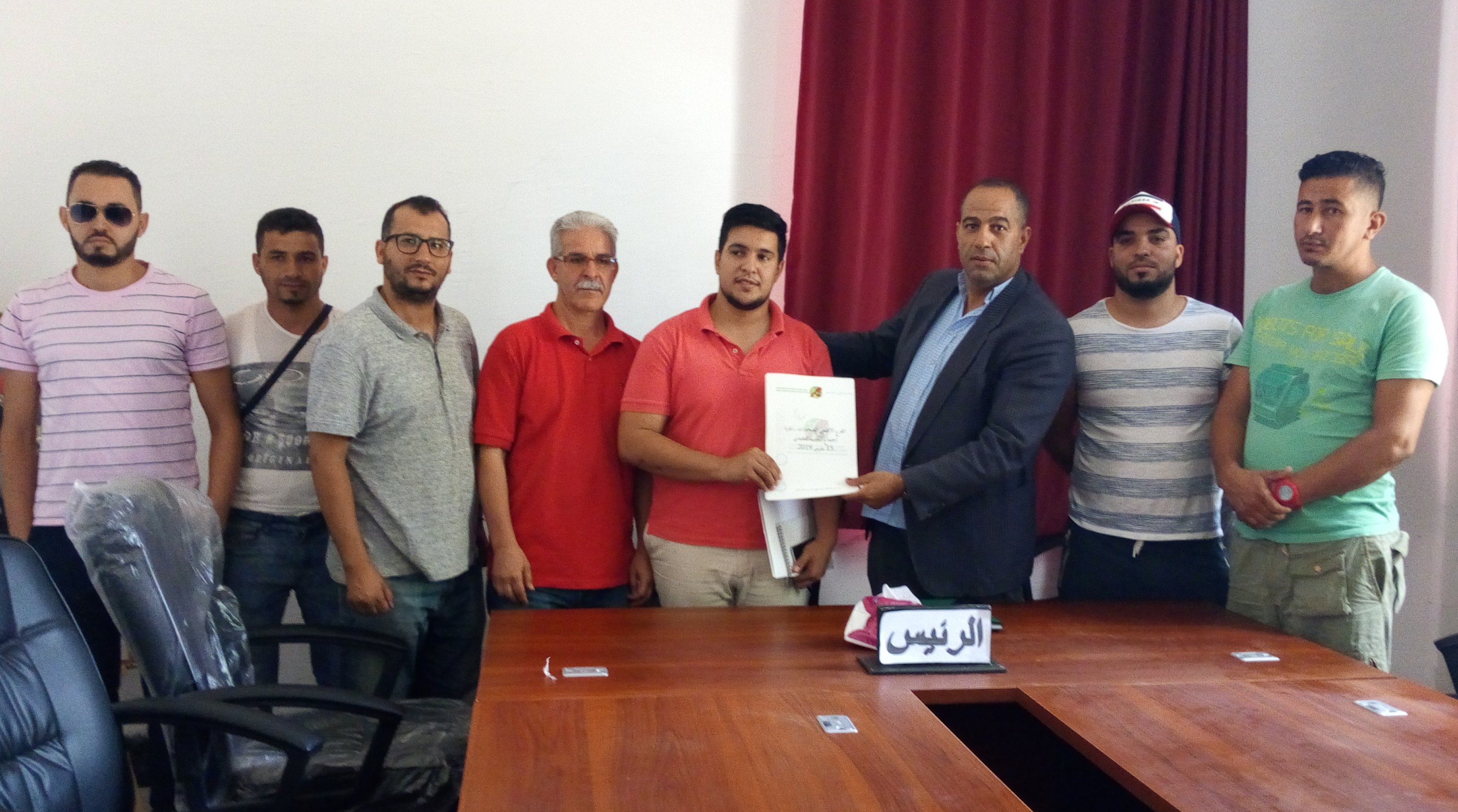 انتخاب عبد العالي العايدي رئيسا للفرع المحلي لجماعات أيت بلقاسم أيت واحي والحجامة للجمعية المغربية للدفاع عن كرامة المواطن. 1 IMG 20190908 132019 32