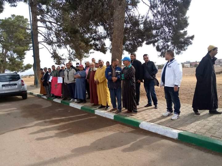 الخميسات :غلاء فواتير الكهرباء يخرج ساكنة أيت يادين للاحتجاج 1 FB IMG 1571661134526