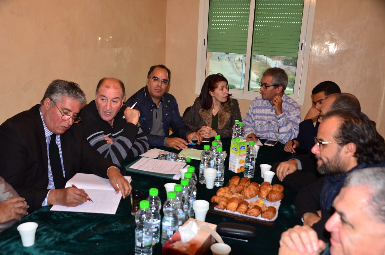 الطريق المؤتمر الوطني الثامن للعصبة المغربية للدفاع عن حقوق الانسان المحمدية تحتضن لقاء تنظيميا للمكتب المركزي 1 IMG 20191022 WA0069