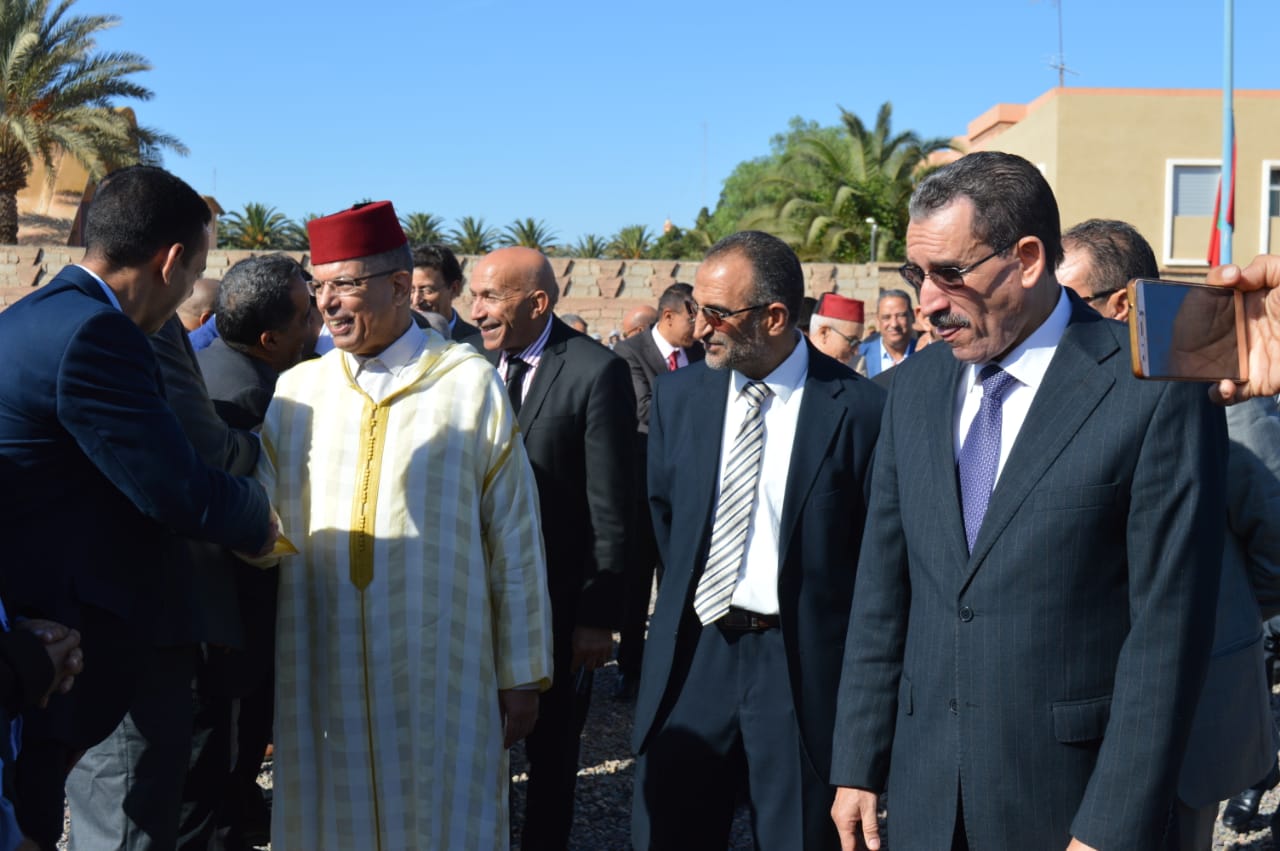 اقليم تارودانت : عامل صاحب الجلالة يشرف على انطلاقة عدة مشاريع بمدينة اولاد تايمة . 1 IMG 20191031 WA0007