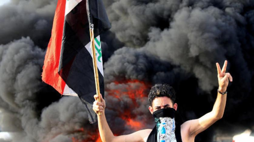 protest over unemployment corruption and poor public services in Baghdad reuters