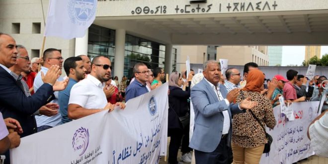 نقابة "دعيدعة" تطالب بحوار جاد و مسؤول و منتج و تقرر الاستمرار في تنفيد برنامجها النضالي. 1 IMG 20190920 WA0015 660x330 1