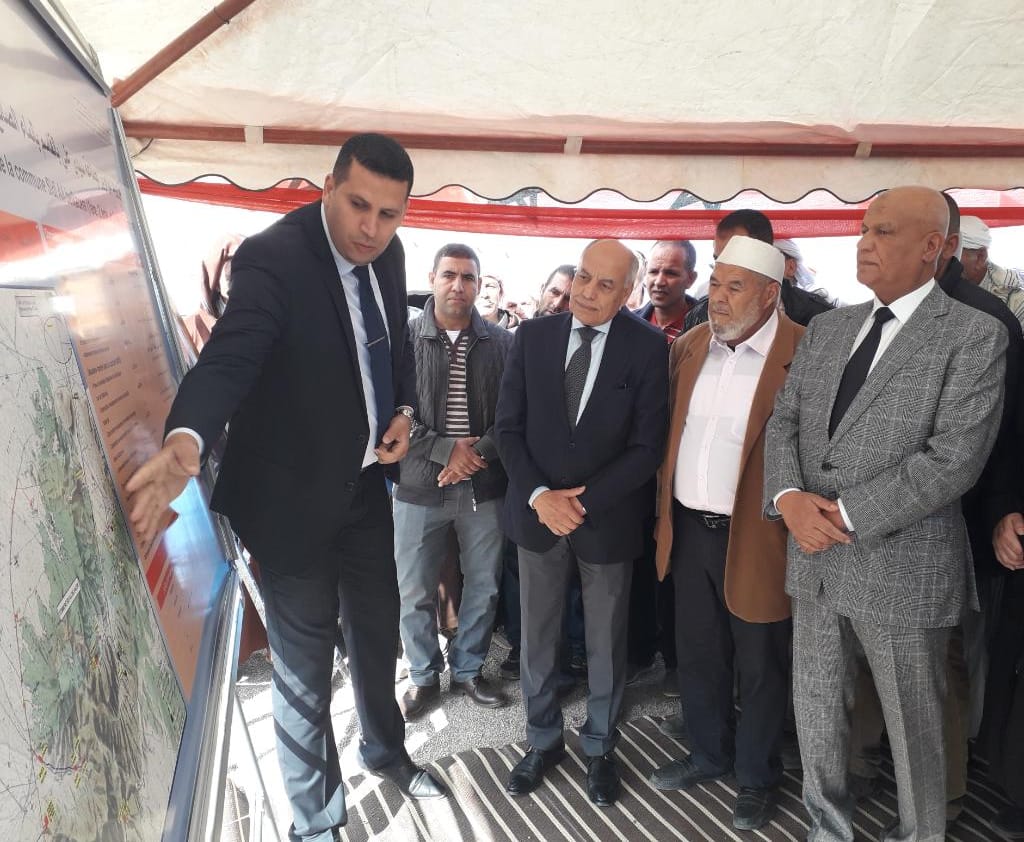 تاوريرت : إعطاء انطلاقة أشغال مشاريع تنموية بمناسبة المسيرة الخضراء 1 IMG 20191105 WA0111