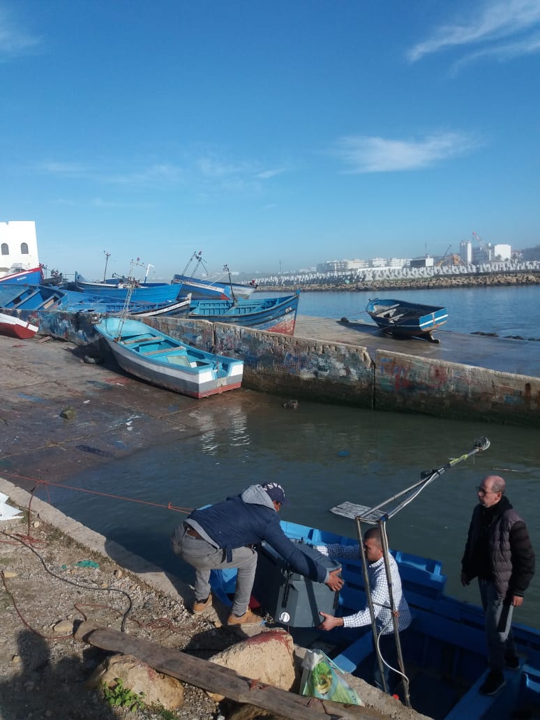 قوارب الصيد التقليدي بميناء أصيلة تتعزز بالصناديق الموحدة العازلة للحرارة 1 IMG 20191224 WA0018 1