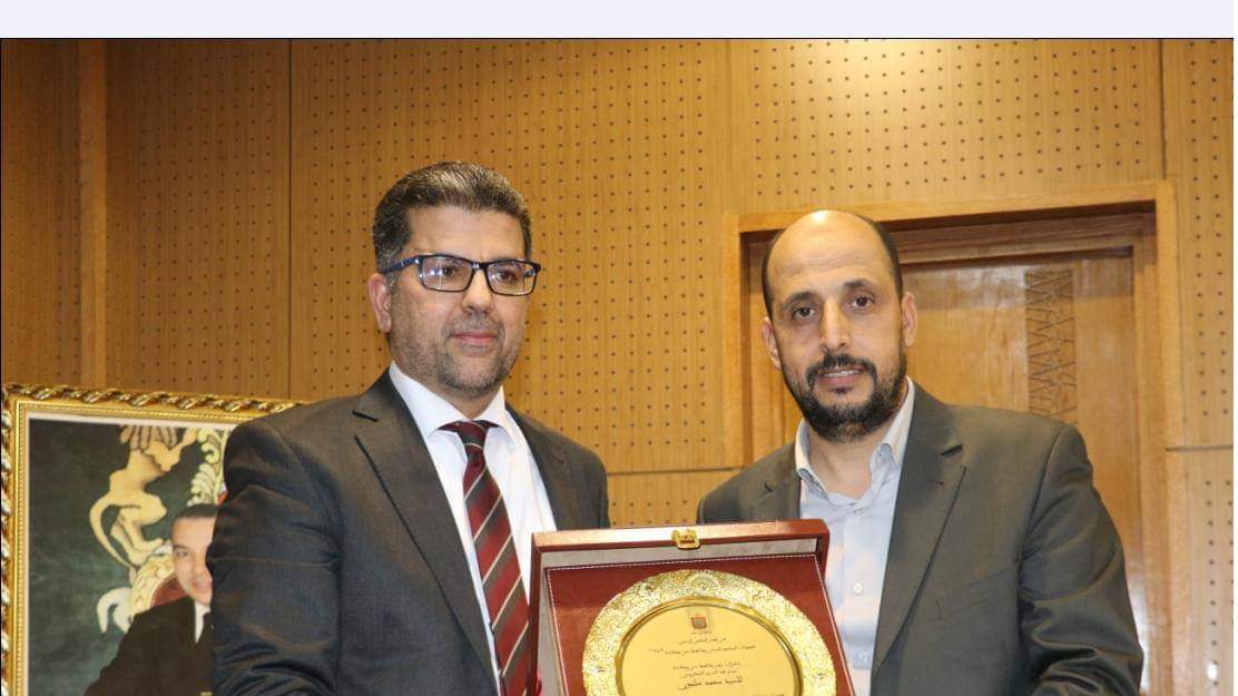 تكريم شخصيات عام 2019 في العمل التطوعي بمقاطعة بني مكادة بطنجة 1 IMG 20191231 WA0042