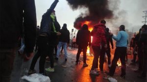 Iranian protesters afp