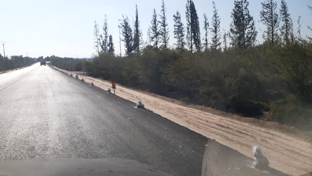 سطات.. أشغال الطريق الوطنية رقم 9 تثير قلق وتخوف مستعمليها. 1 IMG 20200105 WA0083