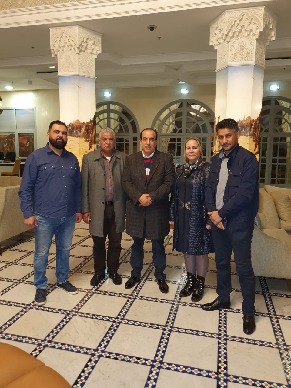 الاخ الحسن عبيابة عضو المكتب السياسي لحزب الاتحاد الدستوري يجتمع بممثلي التنظيمات الحزبية بفاس. 1 IMG 20200303 WA0046