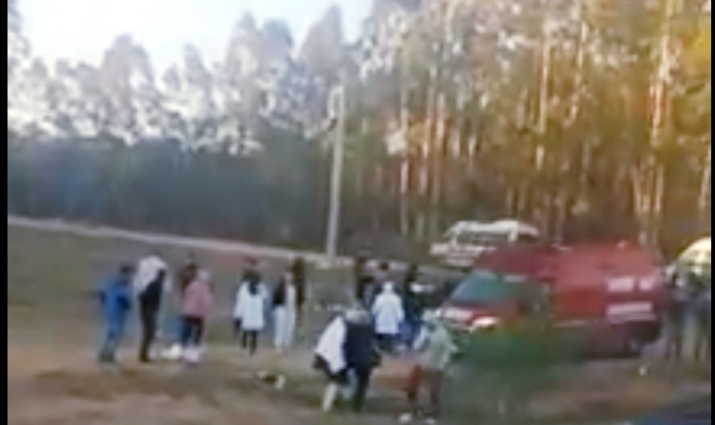 اصابة 16 مستخدم بمنطقة الصناعية اولاد بورحمة اثر حادث انقلاب حافلة للنقل المستخدمين بالقنيطرة 1 IMG 20200309 WA0012