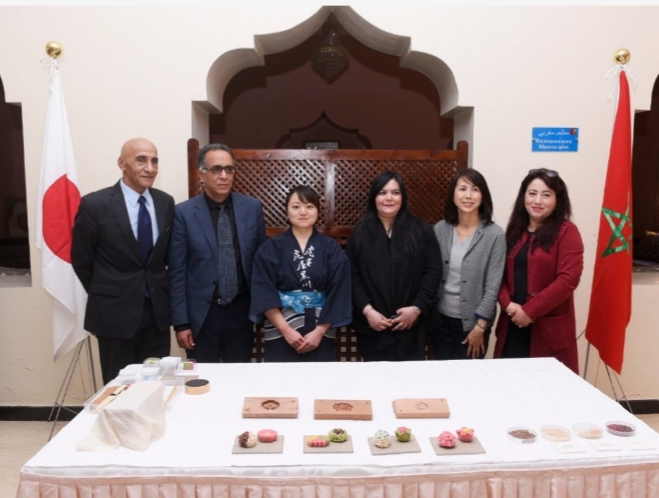 معرض الحلويات التقليدية اليابانية بالمدينة الحمراء. 1 IMG 20200309 WA0021