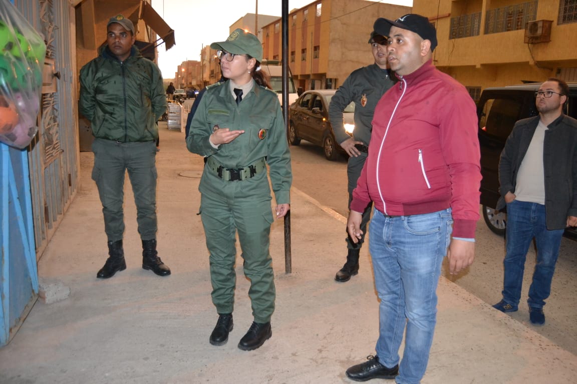 بسبب فيروس كورونا سلطات جرسيف تناشد المواطنين لحصار الوباء 1 IMG 20200319 WA0144