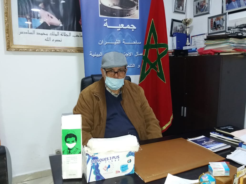 نفاذ الكمامات الواقية من اسواق طنجة، في اليوم الاول من فرضها وجمعية توزعها مجانا على الساكنة 1 IMG 20200407 WA0043