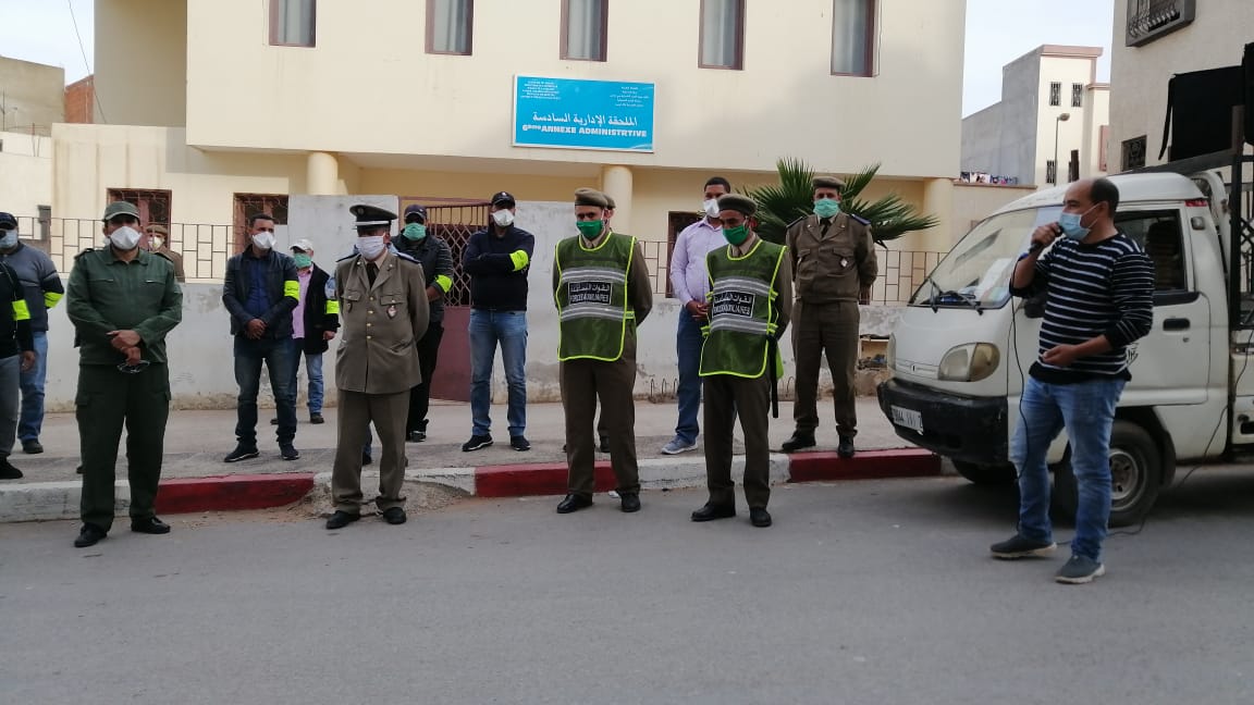 جمعيات المجتمع المدني بير رامي القنيطرة تنظم حملة تحسيسية توعوية لابراز مخاطر فيروس كورونا و طرق انتشاره، 1 IMG 20200412 WA0004