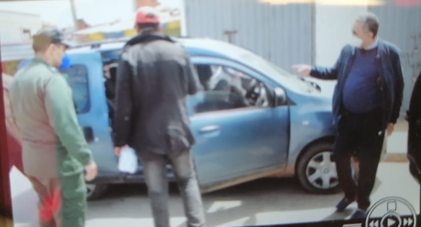 زيارة مفاجأة لعامل إقليم القنيطرة تطيح بسيارة لنقل السري والمفاجئة 1 IMG 20200418 WA0035