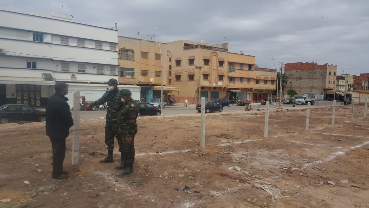 سلطات تيفلت تغلق "مارشي التيران" اليومي 1 IMG 20200418 WA0113