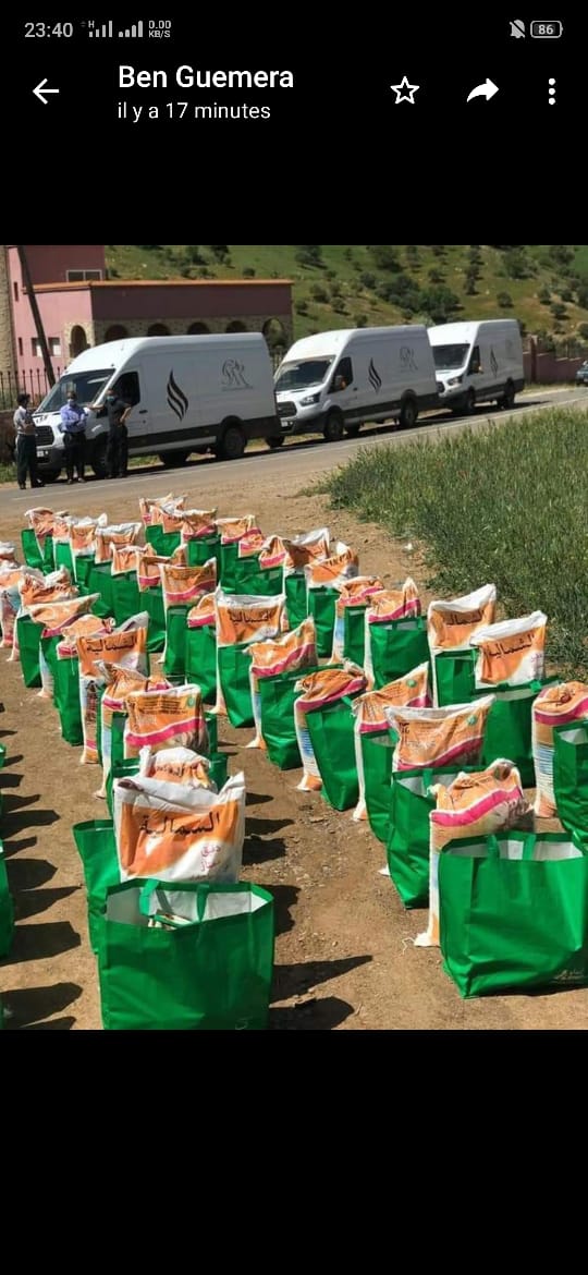 شركتا FADILA و SGNR بتازة،نموذج للمقاولة المواطنة بتوزيع 4000 قفة لفائدة الأسر المعوزة 1 IMG 20200505 WA0013